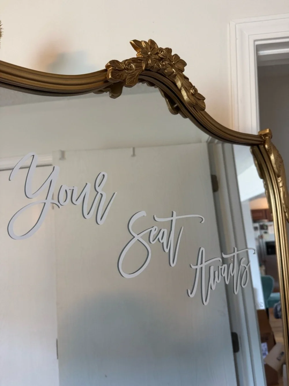 Kirkland Signature Gold Framed Full-Length Wall Mirror